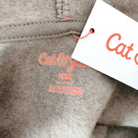 Cat & Jack Baby Green Hoodie 12m baby sweater - Picture 11 of 11